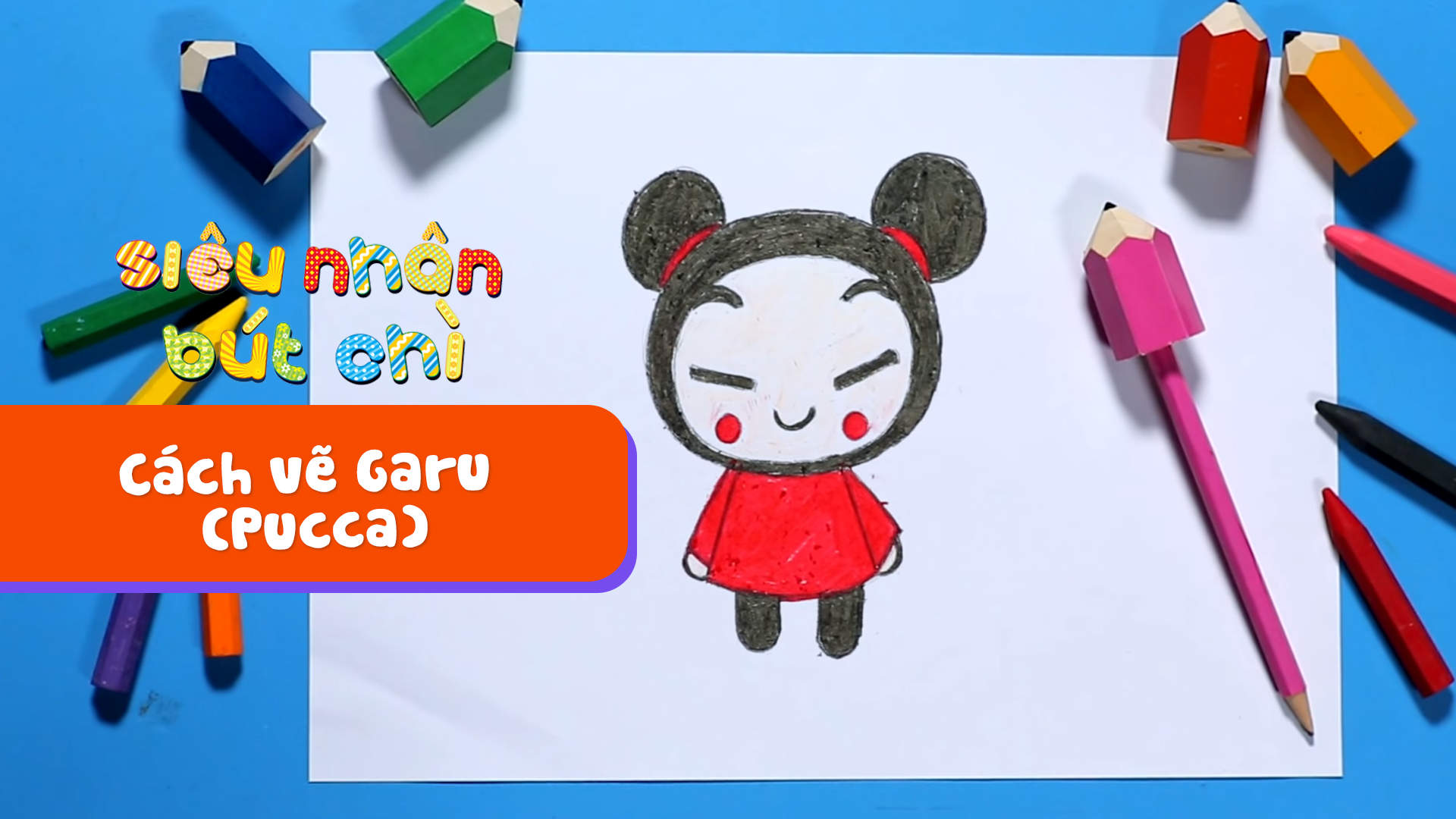 Tải xuống APK Pucca and Garu Coloring game cho Android